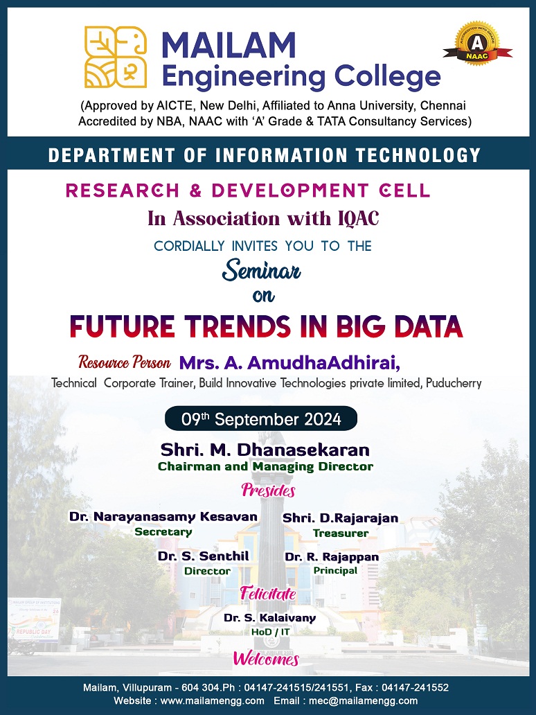 Seminar_Invitation_Future Trends in Big Data_9.9.24