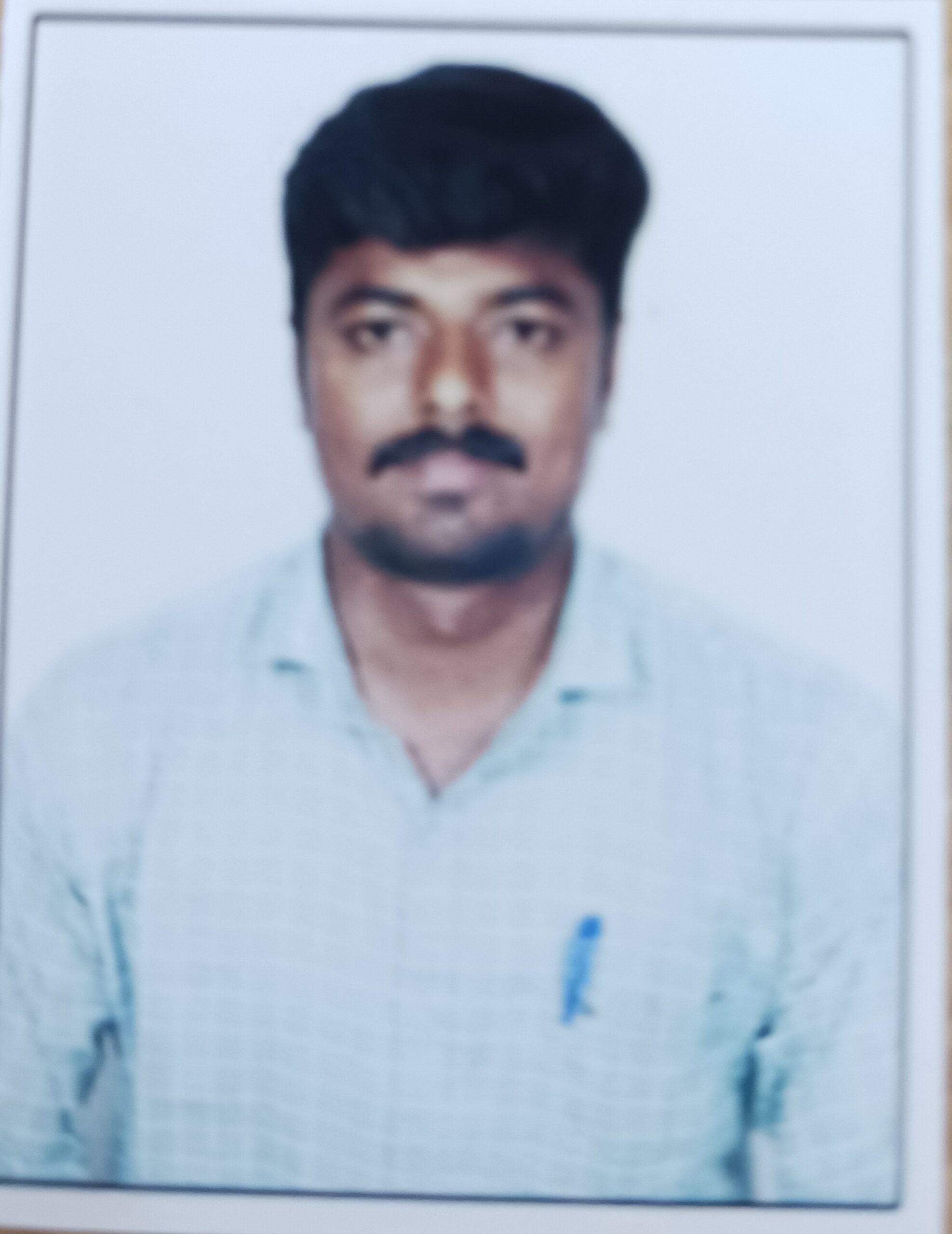 MR. PRAKASH D : ASSISTANT PROFESSOR