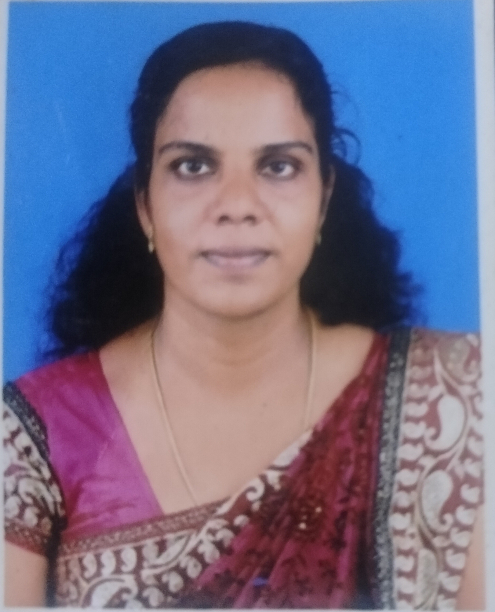 MRS. JASMINE SUDHA C L : ASSISTANT PROFESSOR